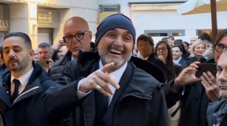 SPALLETTI a NAPOLI per il film Scudetto, ciò che succede è magnifico 