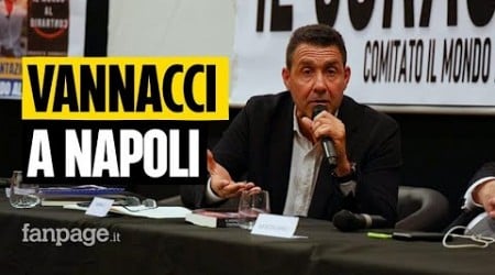 Roberto Vannacci a Napoli: &quot;Non devo scusarmi per le classi separate per disabili&quot;