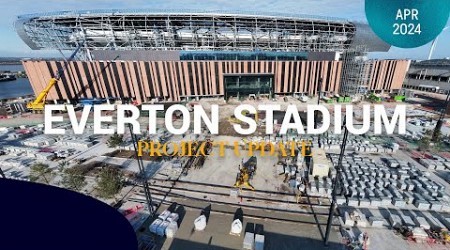 FAN PLAZA PROGRESS AT EVERTON STADIUM!