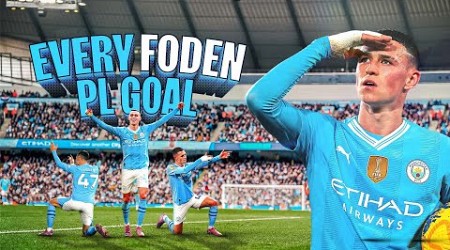 EVERY PREMIER LEAGUE GOAL | Phil Foden&#39;s 50 (and 51) for Manchester City