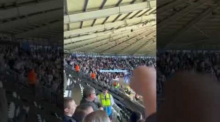 Millwall fans singing to Swansea Fans #england #wales #euro24 #germany #millwall