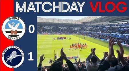 SWANSEA CITY V MILLWALL VLOG! ( FINISHING OFF IN STYLE )