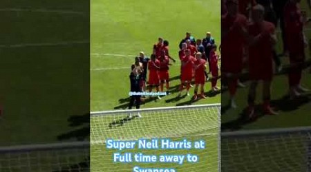 Super Neil Harris Full Time Away at Swansea #millwall #swansea_city