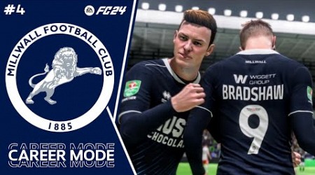 Round 1 Carabao Cup Menghadapi Blackpool | FC 24 Millwall Career Mode