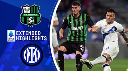 Sassuolo vs. Internazionale: Extended Highlights | Serie A | CBS Sports Golazo