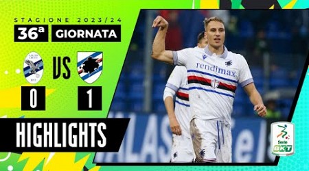 Lecco vs Sampdoria 0-1 | La Samp vola sulle ali del cigno De Luca | HIGHLIGHTS SERIE BKT 2023 - 2024