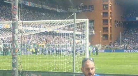 I tifosi della Sampdoria salutano Sven Goran Eriksson (5.05.2024)