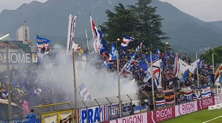 GRADINATA SUD SAMPDORIA IN TRASFERTA A LECCO 