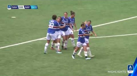 Sampdoria-Napoli F. 2-0 | Che magia di Tori Della Peruta | #serieafemminile eBay