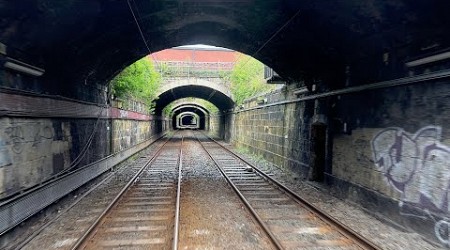 4K Relaxing Train Ride Part 3: #newcastle Manors to #southshields Enjoy the Views #uk