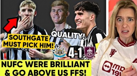 Dammm! Anthony Gordon Incredible! Lewis Hall Looking Quality! Newcastle United 4-1 Burnley Reaction