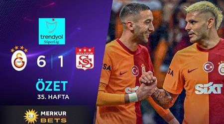 Merkur-Sports | Galatasaray (6-1) Sivasspor - Highlights/Özet | Trendyol Süper Lig - 2023/24