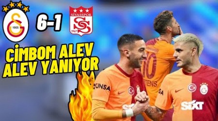 Galatasaray 6-1 Sivasspor Maç Sonu-GS Alev Alev Yanıyor&quot;.