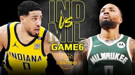 Milwaukee Bucks vs Indiana Pacers Game 6 Full Highlights | 2024 ECR1 | FreeDawkins