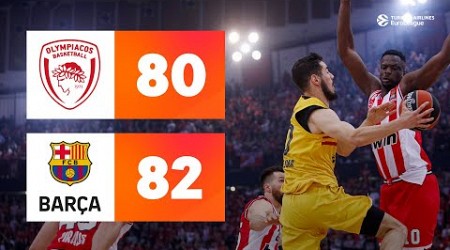 Olympiacos - FC Barcelona | OVERTIME Thriller PLAYOFFS Game 3 | 2023-24 Turkish Airlines EuroLeague