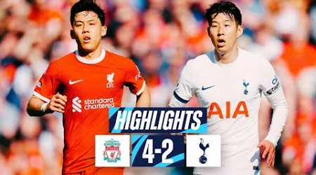 LIVERPOOL 4-2 TOTTENHAM HOTSPUR // PREMIER LEAGUE HIGHLIGHTS