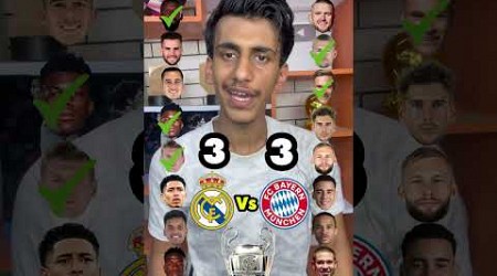 Real Madrid Vs Bayern Munich 