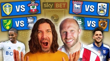 EFL Championship SCORE PREDICTIONS - R46 vs Sam Parkin