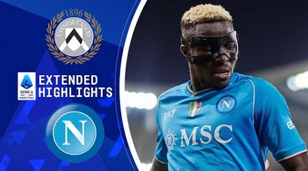 Udinese vs. Napoli: Extended Highlights | Serie A | CBS Sports Golazo