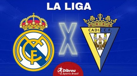 REAL MADRID X CÁDIZ AO VIVO | LA LIGA - RODADA 34 | NARRAÇÃO