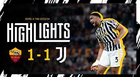 HIGHLIGHTS | ROMA 1-1 JUVENTUS | Bremer&#39;s stunning header | Serie A - Matchday 35