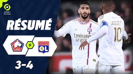 LOSC Lille - LYON Resume 3-4 | Ligue 1 2024