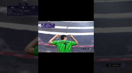 Gol de OSOCRAFT contra Leicester City | Millwall vs Leicester City | PES2021