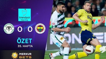 Merkur-Sports | T. Konyaspor (0-0) Fenerbahçe - Highlights/Özet | Trendyol Süper Lig - 2023/24