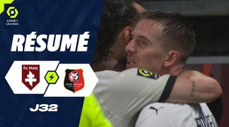 FC METZ - STADE RENNAIS FC (2 - 3) - Résumé - (FCM - SRFC) / 2023-2024