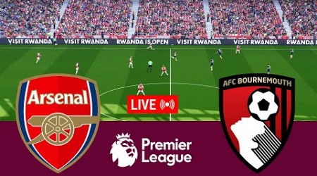 [LIVE] Arsenal vs Bournemouth Premier League 23/24 Full Match - Video Game Simulation