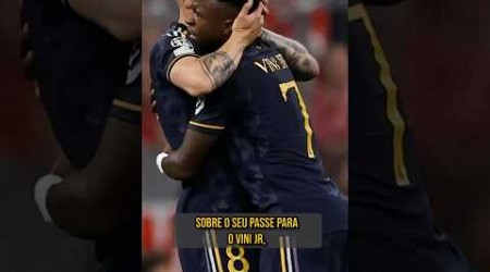 KROOS FALOU SOBRE O PASSE PARA VINI JR #shorts