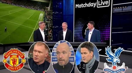 Man United vs Crystal Palace 0-4 Paul Scholes &amp; Owen angry reacts to Loss | Erik Ten Hag Interview