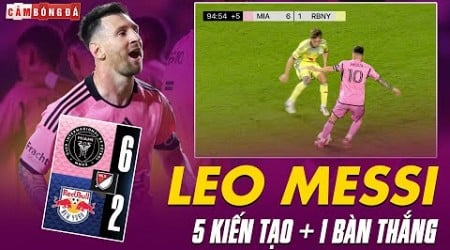 INTER MIAMI ĐÁNH TENNIS: 5 KIẾN TẠO/TRẬN, MA THUẬT THIÊN TÀI LIONEL MESSI