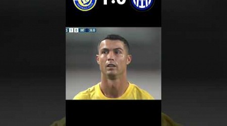 Al Nassr vs Inter Milan 1-1 Ronaldo extraordinary skills #football #youtube #alnassr #ronaldo
