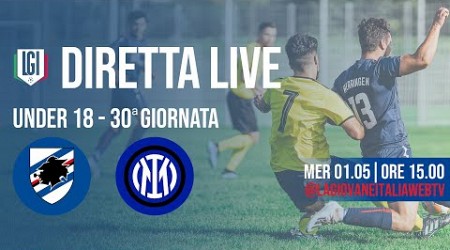 Sampdoria-Inter U18, 30^giornata Serie A-B