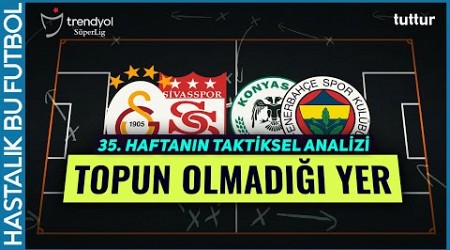 TOPUN OLMADIĞI YER | Trendyol Süper Lig 35. Hafta Taktiksel Analiz