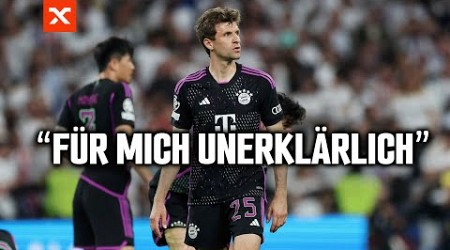 Fassungslos! Müller sauer über &quot;aberwitzige&quot; Schiedsrichter-Entscheidung | Real - Bayern 2:1