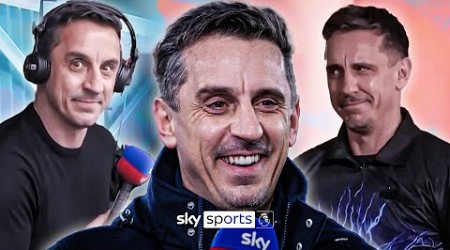 Gary Neville&#39;s BEST MOMENTS from the 2023/24 Premier League season 