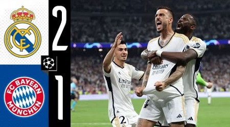 Real Madrid vs Bayern München 2 - 1 | Champions League 2023/24 | Highlights &amp; All Goals