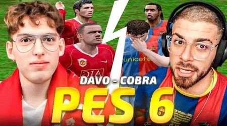 DAVOO XENEIZE (UNITED) VS LA COBRA (BARCELONA) - PES 6 - ¿QUIEN ES MEJOR?