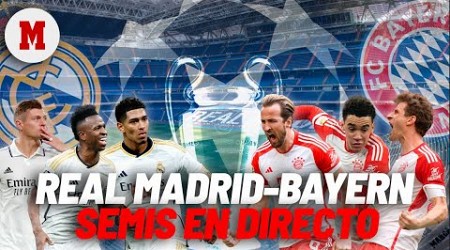 Directo | REAL MADRID - BAYERN I semifinal Champions, onces oficiales y última hora en vivo I MARCA