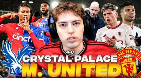 DAVOO XENEIZE REACCIONA A CRYSTAL PALACE 4 MANCHESTER UNITED 0 - PREMIER LEAGUE 2023/24