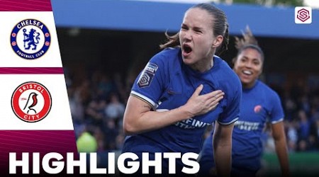 Chelsea vs Bristol City | Big Win For Women&#39;s Blues |Highlights | FA Women&#39;s Super League 05-05-2024