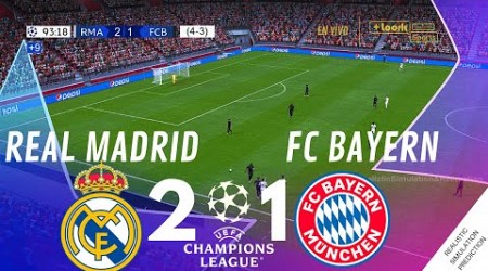 Últimos Minutos | REAL MADRID 2-1 BAYERN MUNICH • Champions League 23/24 | Simulación de Video Juego