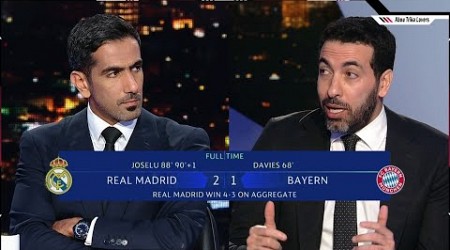 هكذا كان تعليق محمد ابو تريكة علي مباراة | ريال مدريد و بايرن ميونيخ | قبل بدايتها في البرنابيو