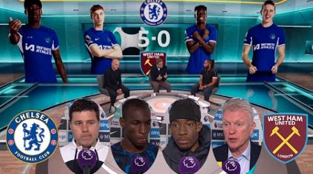 MOTD Chelsea Smashed West Ham 5-0 Pundits Review Chelsea&#39;s Five Star Victory | All Reaction Analysis