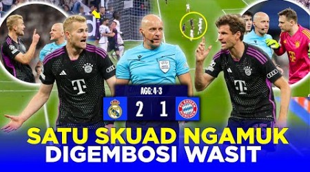 MOMEN KONTROVESI WASIT DIMENIT AKHIR SEMIFINAL UCL YANG BIKIN SATU SKUAD BAYERN MUNCHEN NGAMUK!