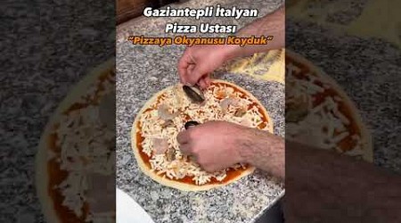 Alanya&#39;da @Gencisigurme Çekimiyle Villa Napoli&#39;den DENİZ MAHSULLERİ PİZZA 