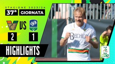 Venezia vs Feralpisalò 2-1 | All’ultimo respiro spunta Pohjanpalo | HIGHLIGHTS SERIE BKT 2023 - 2024