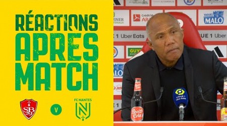 Stade Brestois 29 - FC Nantes : la réaction d&#39;Antoine Kombouaré